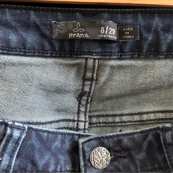 Prana London Jean Skinny Jean size 8/29 short inseam - Picture 3 of 6